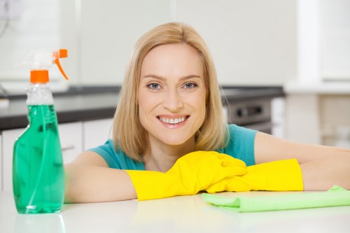 Responsible oven cleaning and recycling practices promoting a greener Canary Wharf