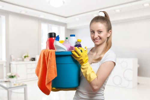 Tailored office cleaning service for businesses near Canary Wharf